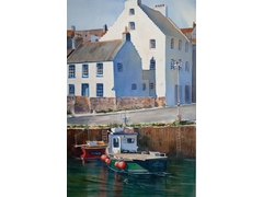 Catherine Hearding. </br> <small> Water Front Crail Harbor </br> Special Award $200 </small>